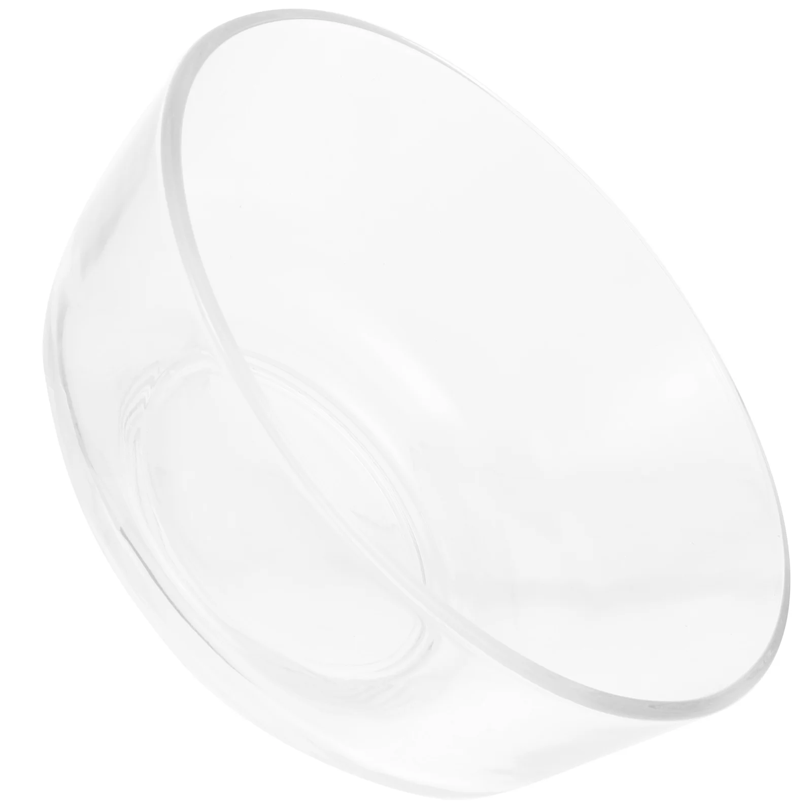 

1pc Lead-Free Glass Glass Fruit Serving Salad Clear Bowl Serving Bowls Kitchen Barware Dessert Bowl Everyday Use