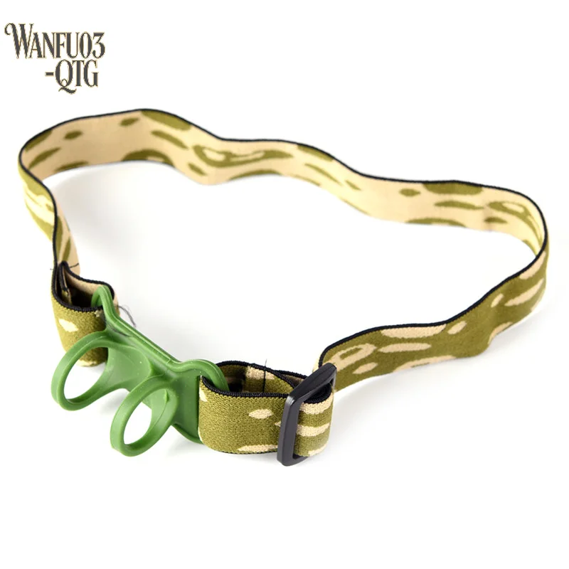 New 1PC Hot Headband Head Mount Holder For 18650 Headlight Flashlight Lamp Torch Headlamp Head Straps Durable Belt Head Strap