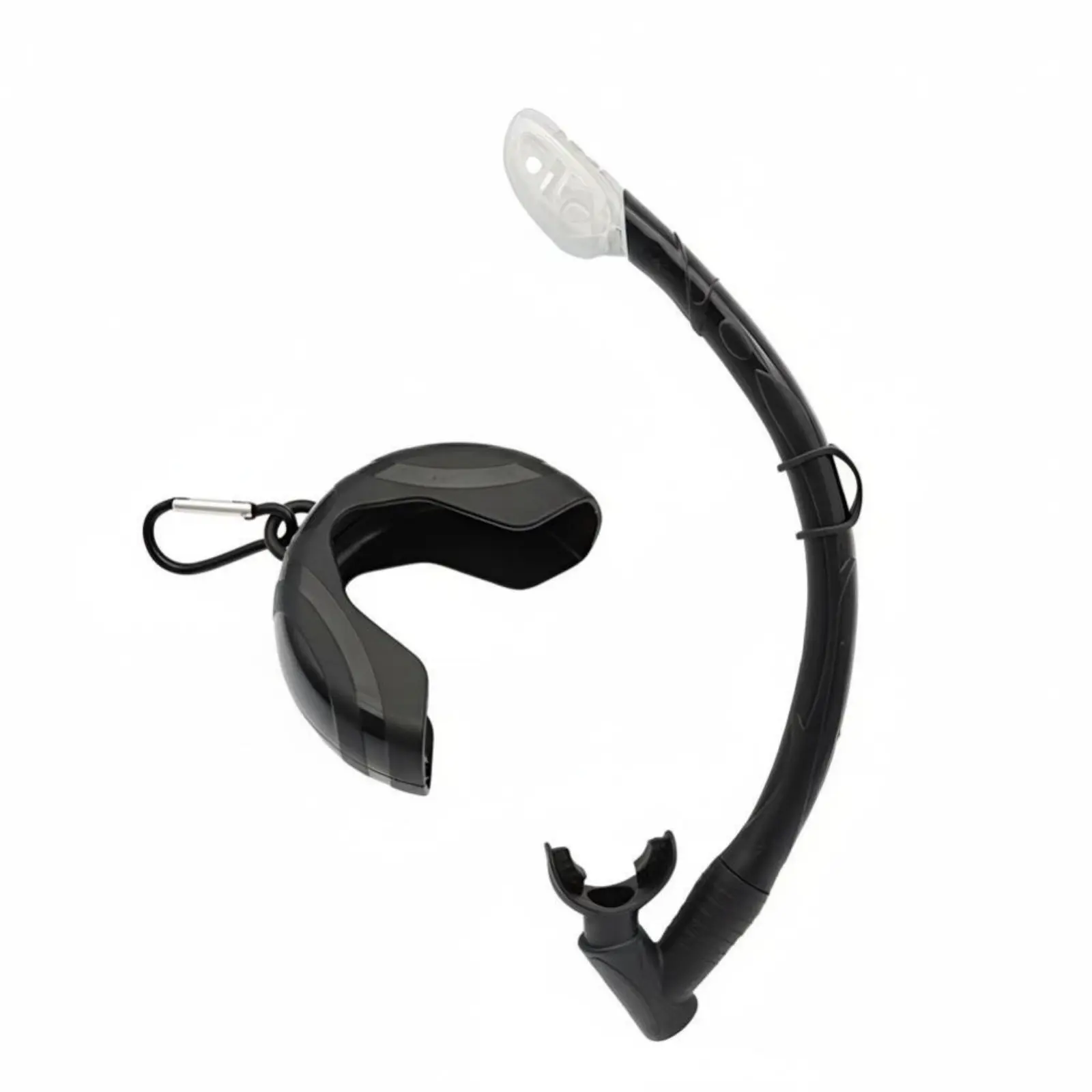 

Полностью силиконовая трубка для дыхания, 2-в-1 (для сухого и влажного использования), складная, съемная, снаряжение для фридайвинга, несколько цветов