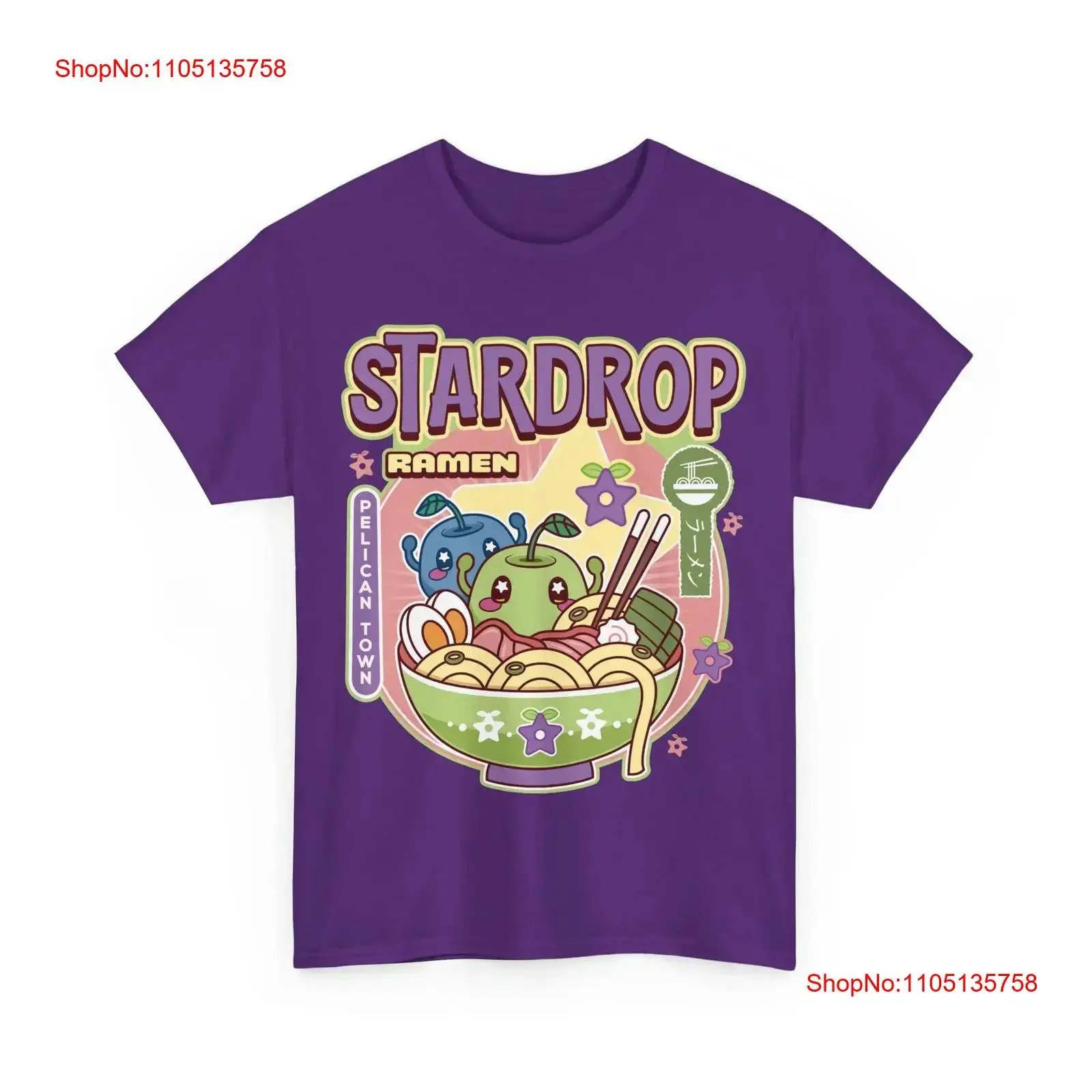 Junimos Ramen T Shirt Stardew Valley Video Game Farming Simulator vintage Washed Slightly Versatile Top For Everyday Wear