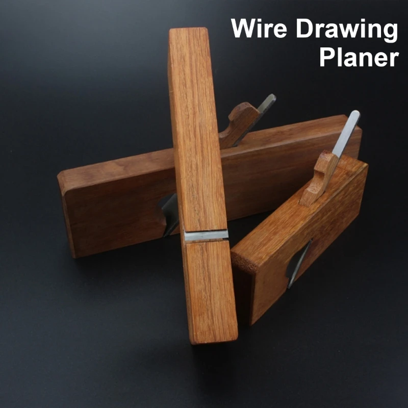 

Wood Planer Pearwood Plane Carpenter Planing Flat Woodworking Tool Hand Plane for Cutting Polishing Deburring Accessory