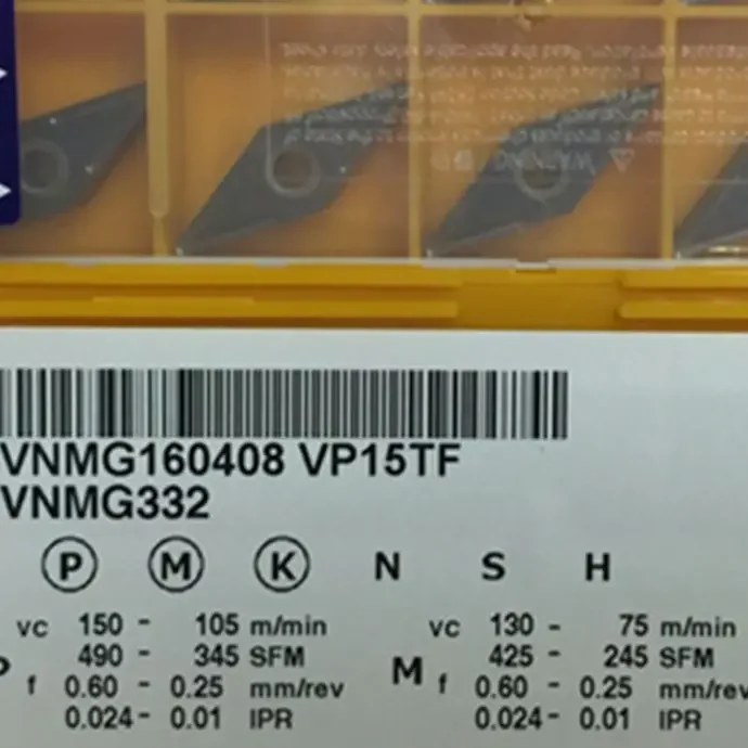 

VNMG160408 VP15TF / VNMG160408 US735 / VNMG160408 UE6020/лезвие из сплава, 10 шт.