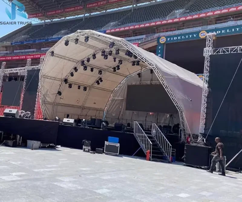 

TUV Approved High Quality Aluminum Outdoor Arch Design Roof Shelter Event Truss