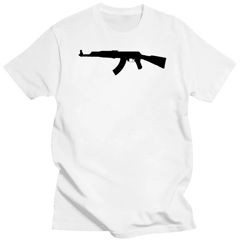 AK47 Sillhouette Millitary Green T-Shirt