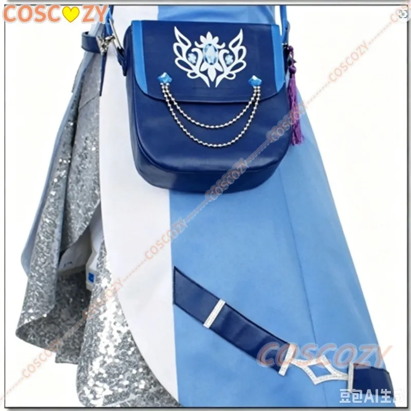Anime Uma Musume Pretty Derby Super Creek Cosplay Costume Wig Ear Tail Halloween Christmas Party Adult Props view 4