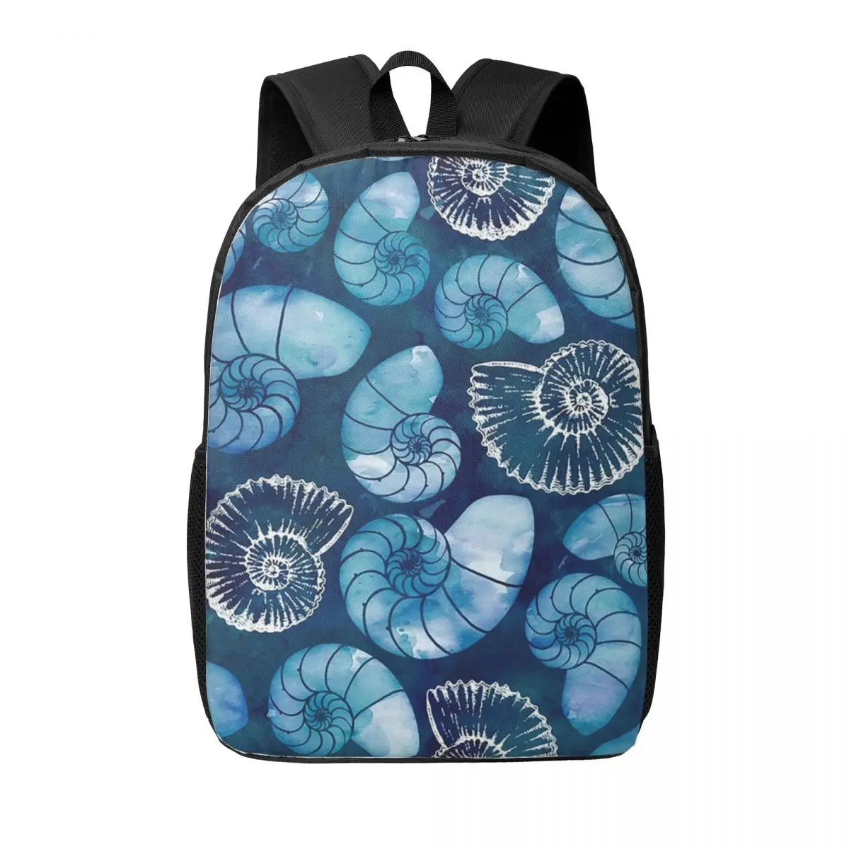 nautilus-fosseis-em-azul-safira-mulher-mochilas-meninos-meninas-bookbag-criancas-sacos-de-escola-portabilidade-bolsa-de-ombro