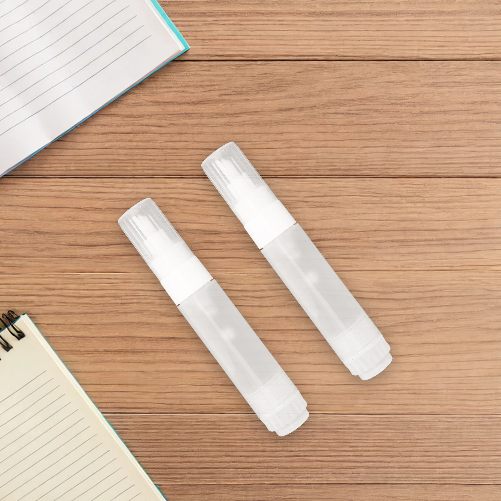 2 Buah Spidol Cat Isi Ulang Ujung Datar 8Mm untuk Kayu Logam Plastik Akrilik Dapat Digunakan Kembali Seni Kerajinan Diy Gambar Perbaikan Industri