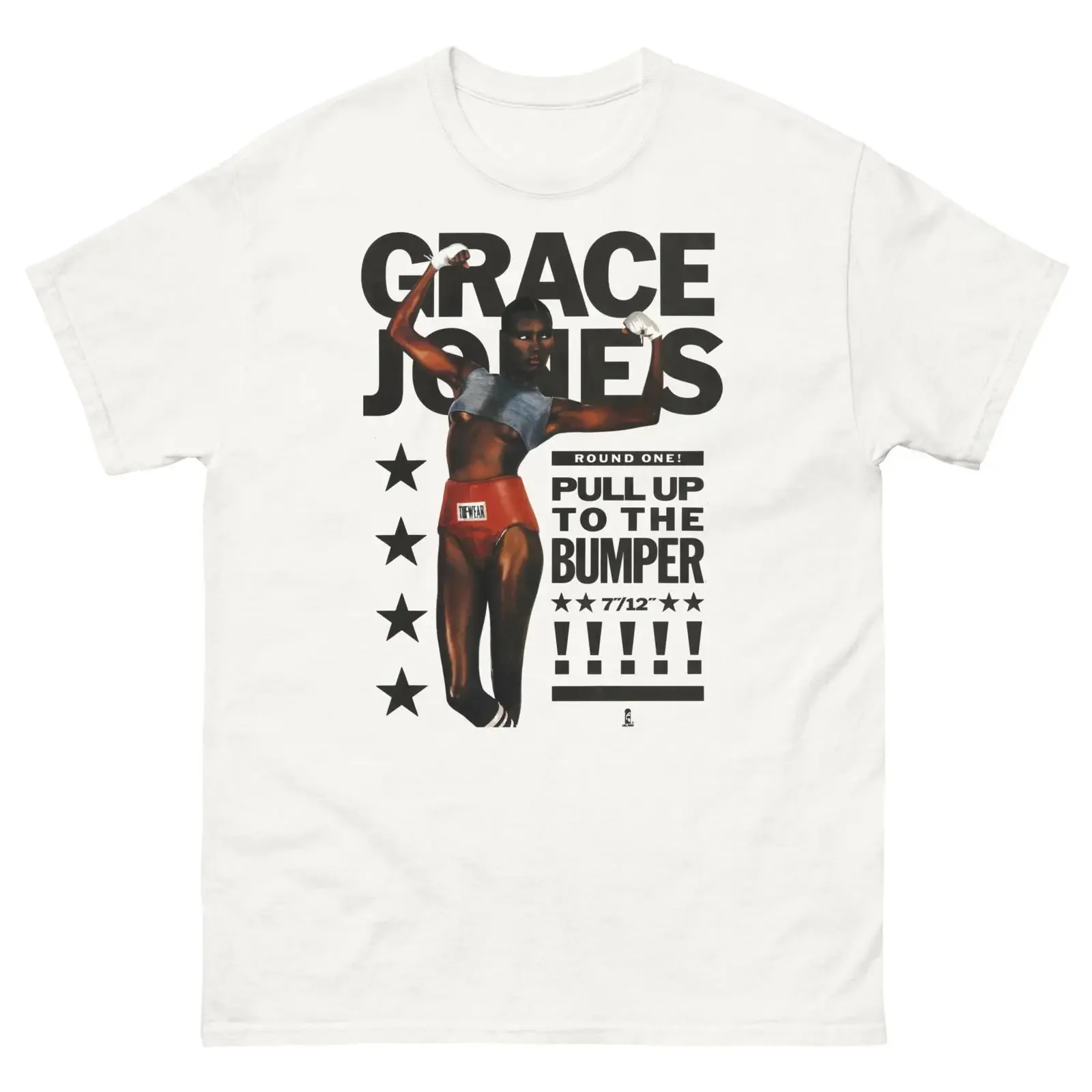 Grace Jones Pull Up To The Bumper 12 amp quot Cover T shirt all sizes S 2XL vintage Washed graphic designer clothes