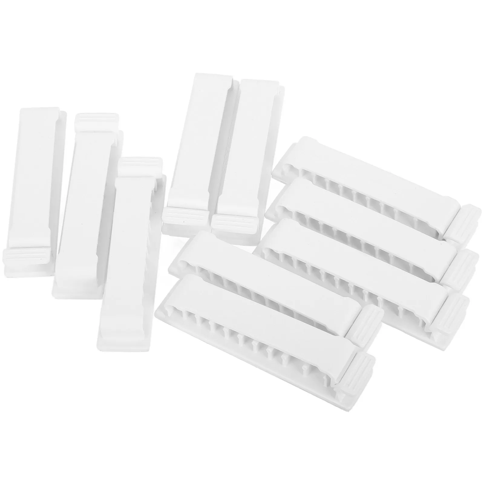 10pcs Self-Adhesive Cable Clips for Desk Cord Organization – USB Wire Holders & Cable Management Accessories