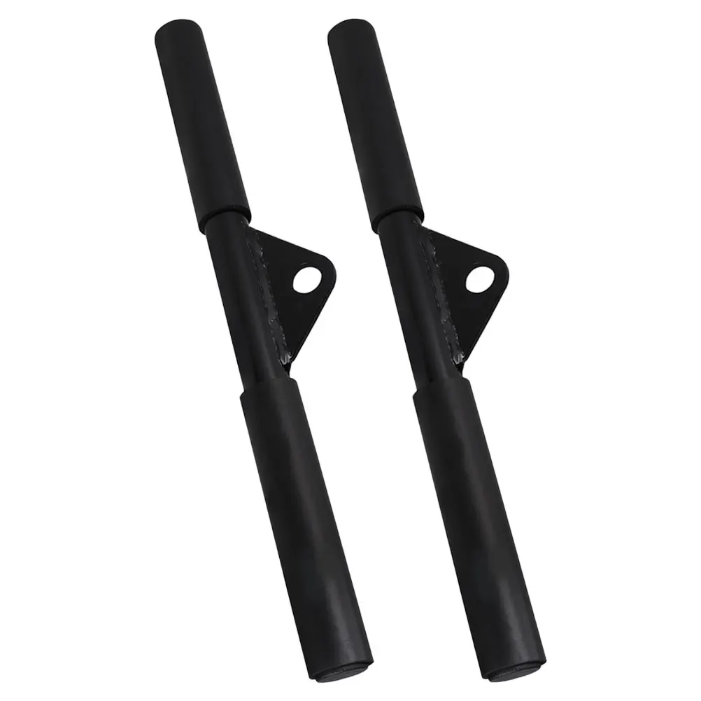 

2pcs Pull-Up Bars Steel Tricep Bars Cable Machine Attachments Detachable Rotating Bar Hollow Rods For Pull Ups Squats Rowing Lat