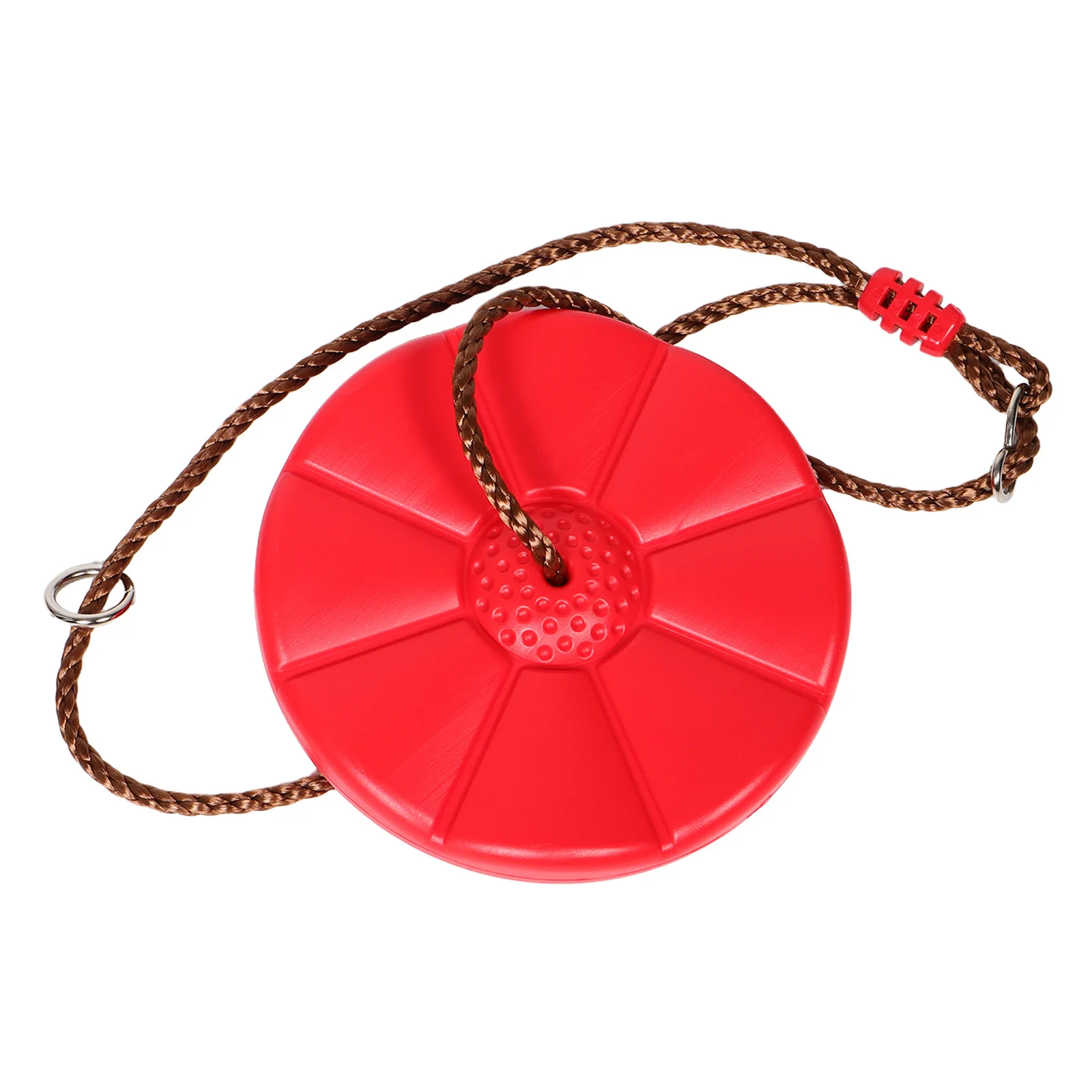 1 Set Kids Swing Chair Outdoor Thickened Petal Style Adjustable Height Lightweight Easy Install Backyard Garden Tree Hanging