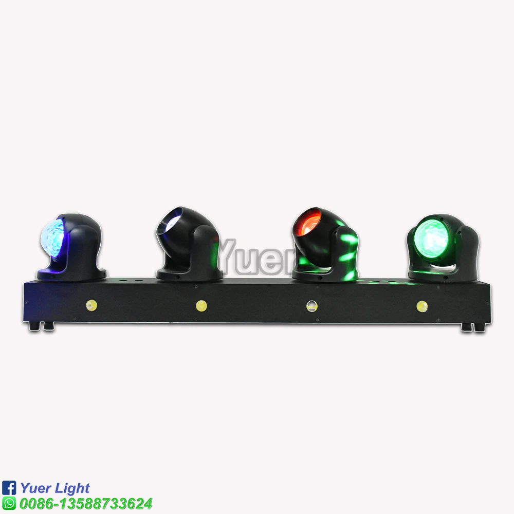 200W RGBW 4IN1 Moving Head Light Set Beam Magic Ball G Laser Lights DMX512 For DJ Disco Party Wedding Club Stage Effects Lamp