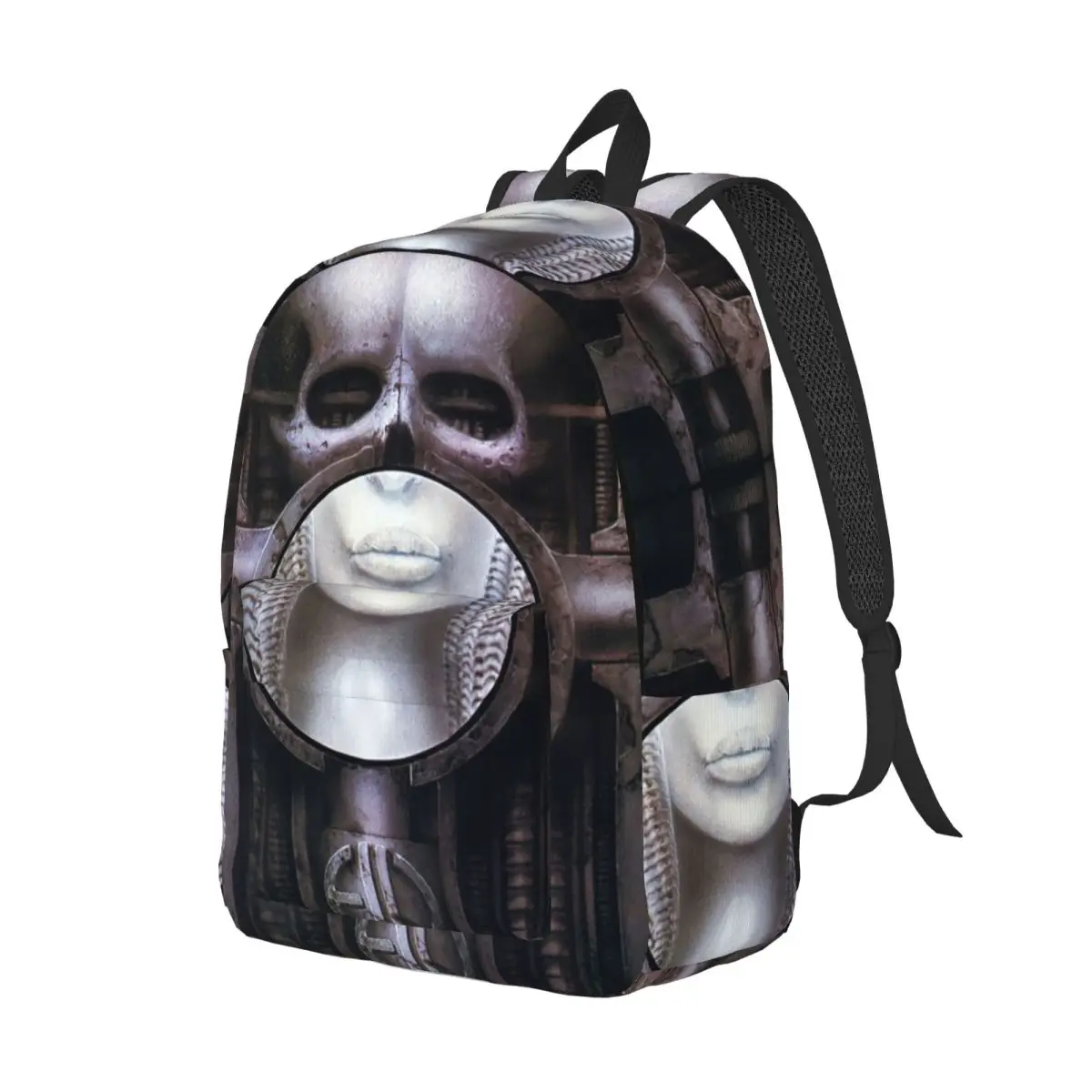

Hans Ruedi Giger Artwork For Sales Backpack Daypack Large Capacity Boys Girls BookBag School Bag Shoulder Bags for Men Women