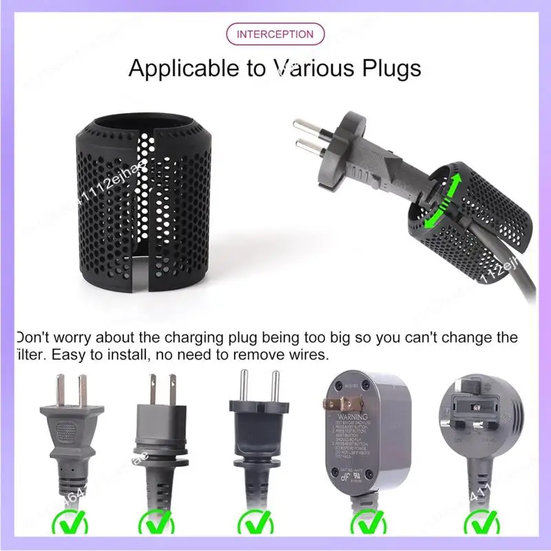 N83R Hair Dryer Inner Filter + Outer Filter Cage Replacement Replacement For Dyson HD01 HD03 HD08 Models Spare Parts A