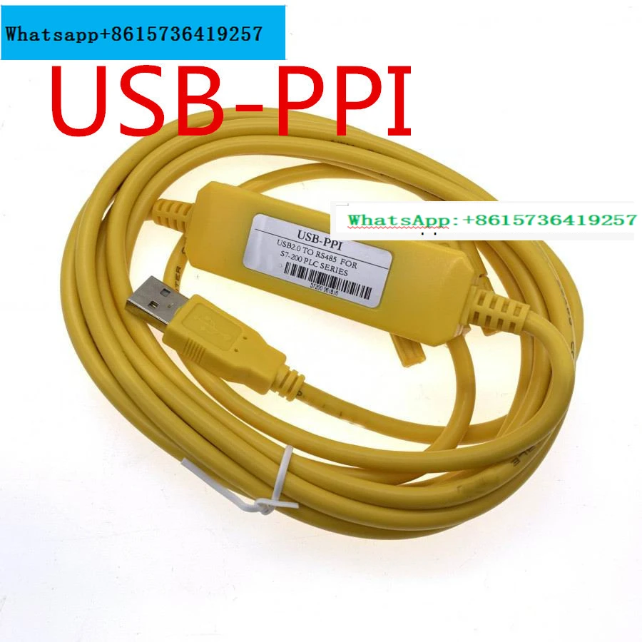 

USB-PPI PLC Programming Cable USB to RS485 Adapter For S7-200 PLC USB PPI Download Cable