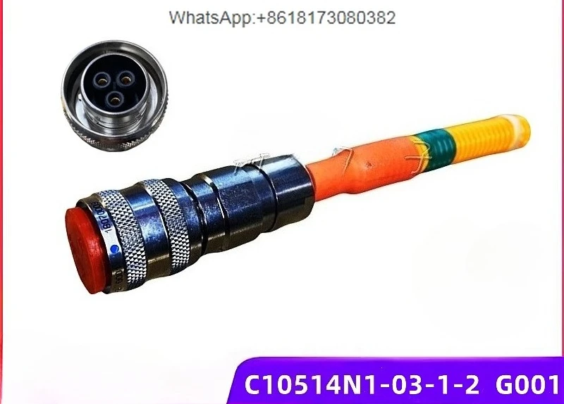 Connector C10514N1-03-1-2 G001 wire cutting 3-pin aviation plug
