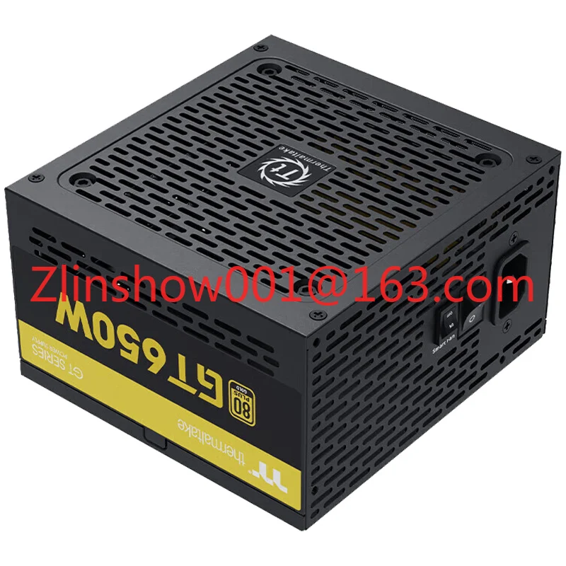 650W Gold Certified Desktop Power Supply 24Pin Interface New Flat Wire Five Years Japanese Capacitor AC Server 650W Stock