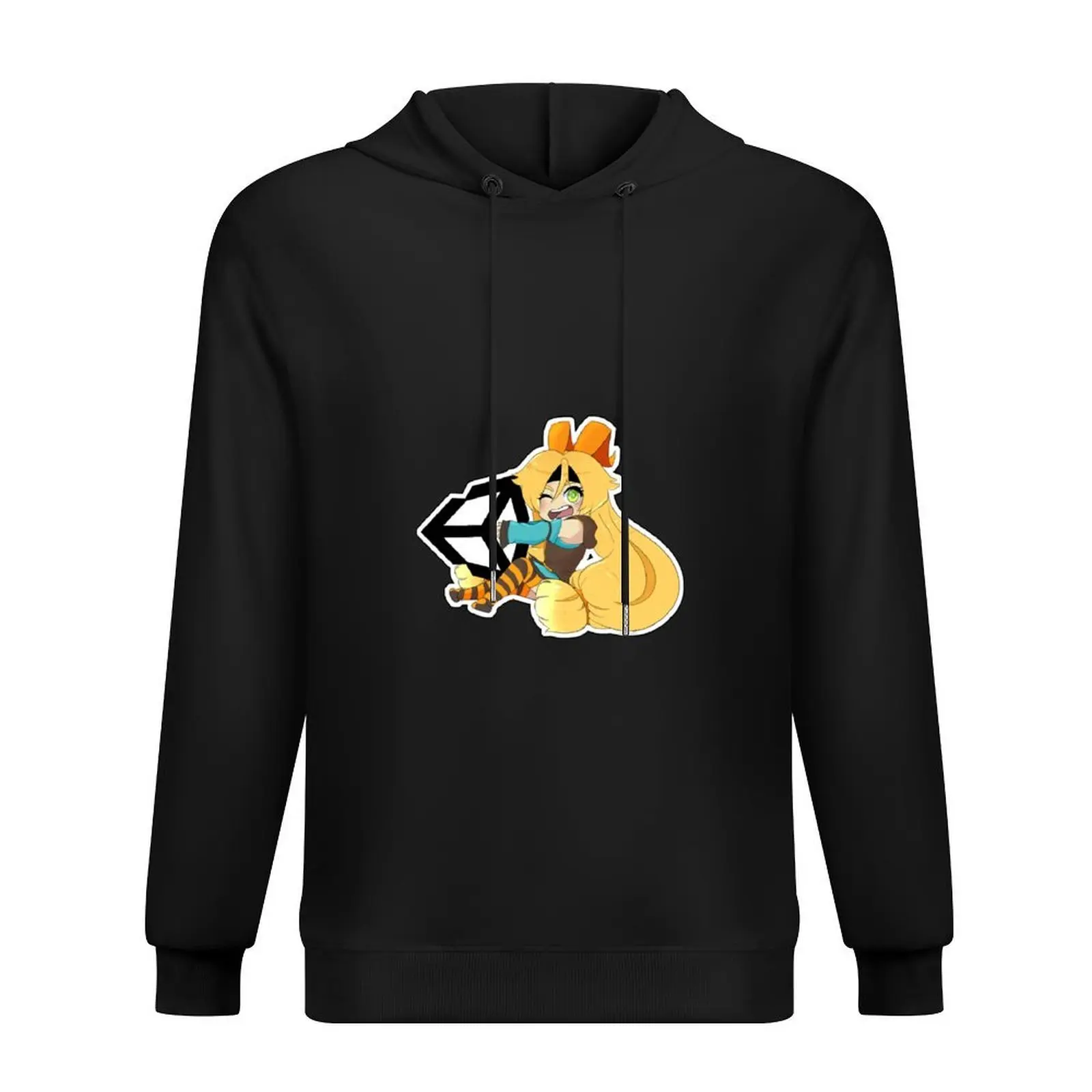 

Unity Chan Mascot Hoodie mens designer clothes anime clothing fashion men winter clothes hoodie oversize