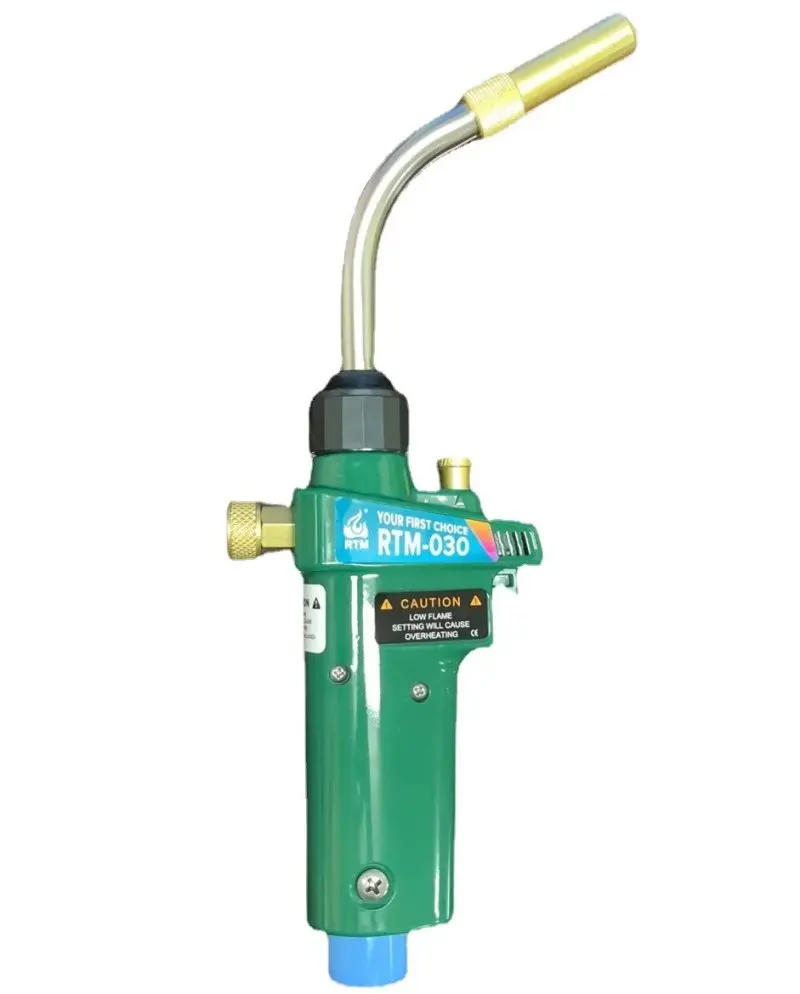 High Temperature Welding Torque Oxygen Free Welding Gun Flame MAPP Gas Welding Gun Air Conditioner Maintenance Fire Safety Lock