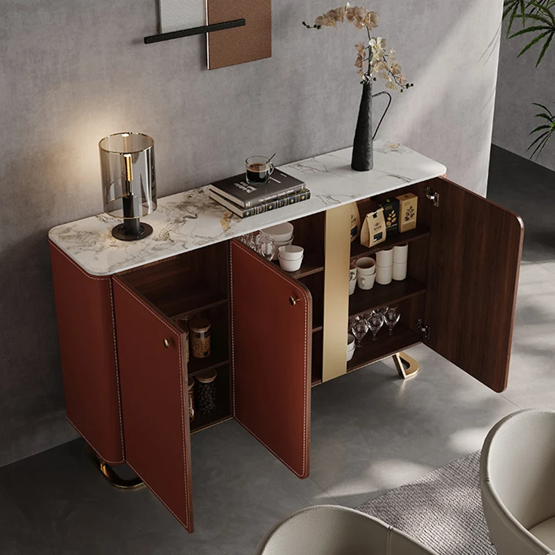 

m Современные роскошные шкафы для хранения в гостиной, скандинавский модный стиль, простой шкаф-витрина, эстетичная мебель Meuble Rangement Hom