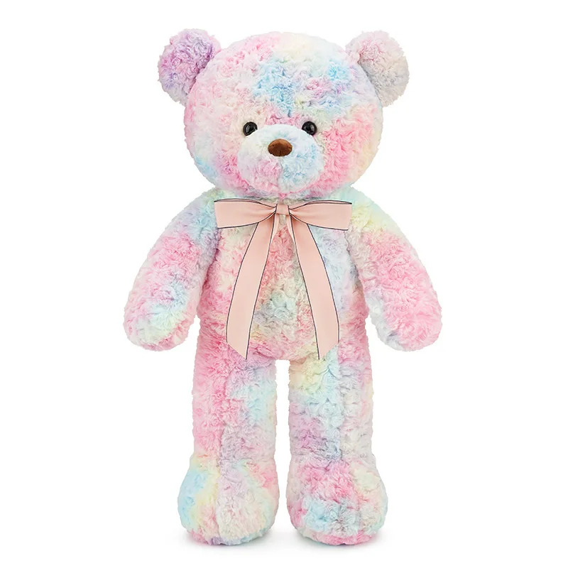 

Giant Colorful Hugging Bear Plush Doll Soft and Colorful Teddy Bear Plush Toy Children's Valentine's Day Birthday Gift