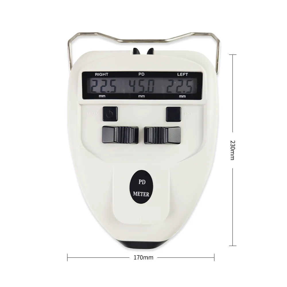 Pupilometer Optical Digital PD Meter Slide Pupil Distance Meter with CE High Quality PD-32BT