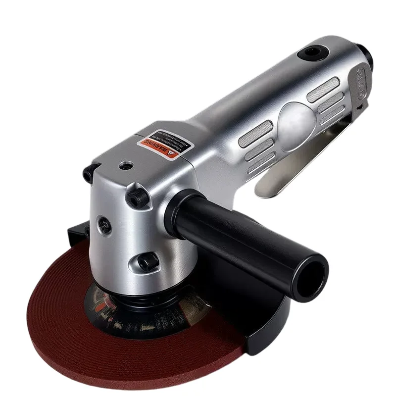 Pneumatic Angle Grinder Heavy Duty Industrial Grade 4 Inch 5 Inch Air Sander Polisher Tool for Metalworking Workshop Grinding