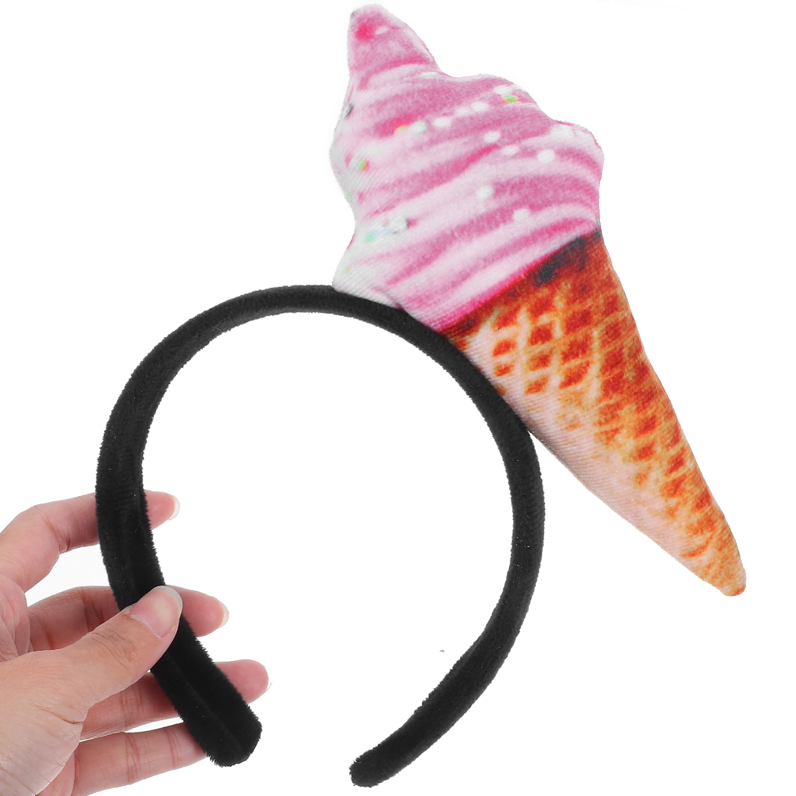 

Headbands for Girls Ice Cream Has Fruit Party Boppers Accessories Cloth Carnival