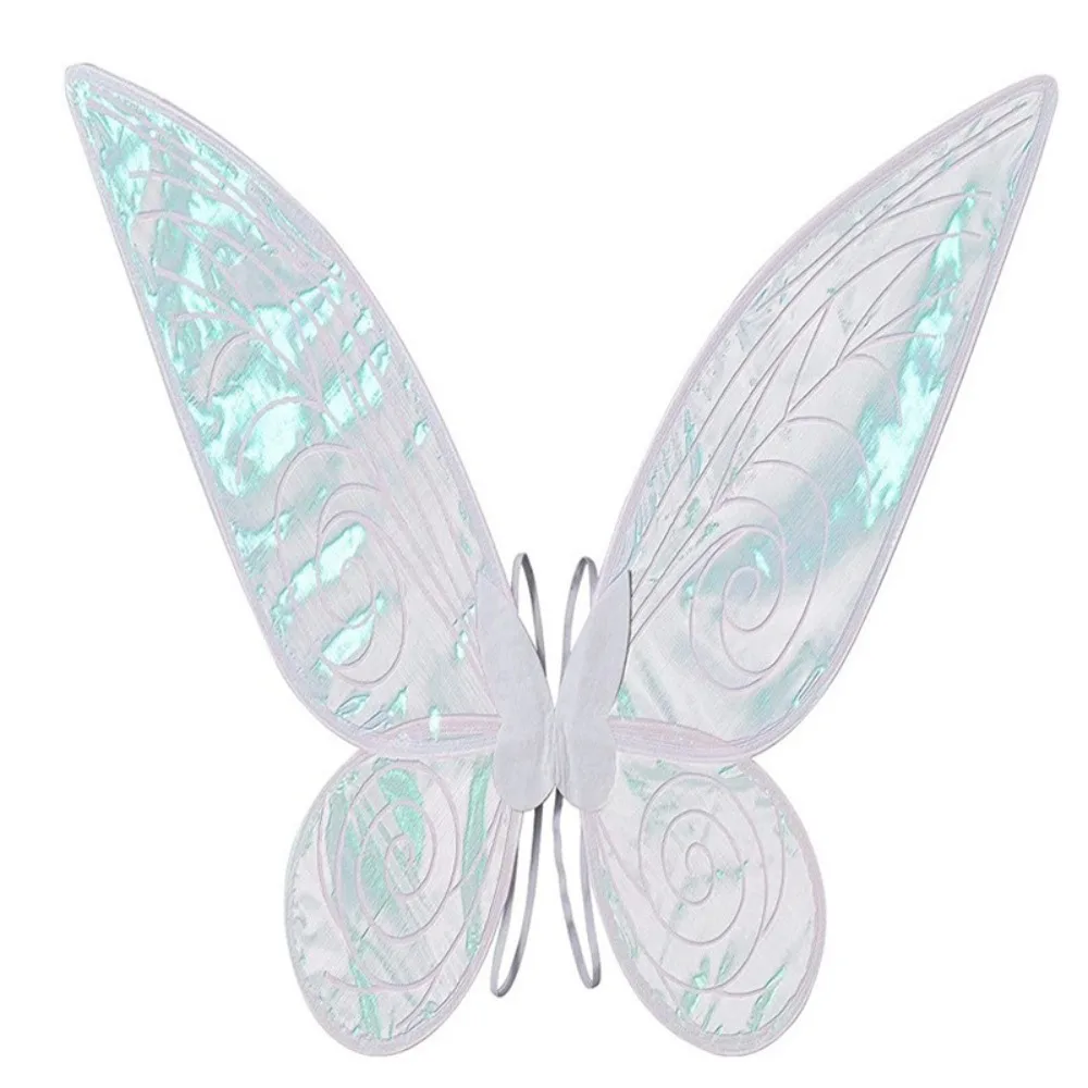 

Cosplay Props Girl Butterfly Wings Organza Multicolor Elf Angel Wing Role Play Sparkle Fairy Wings Stage Performance