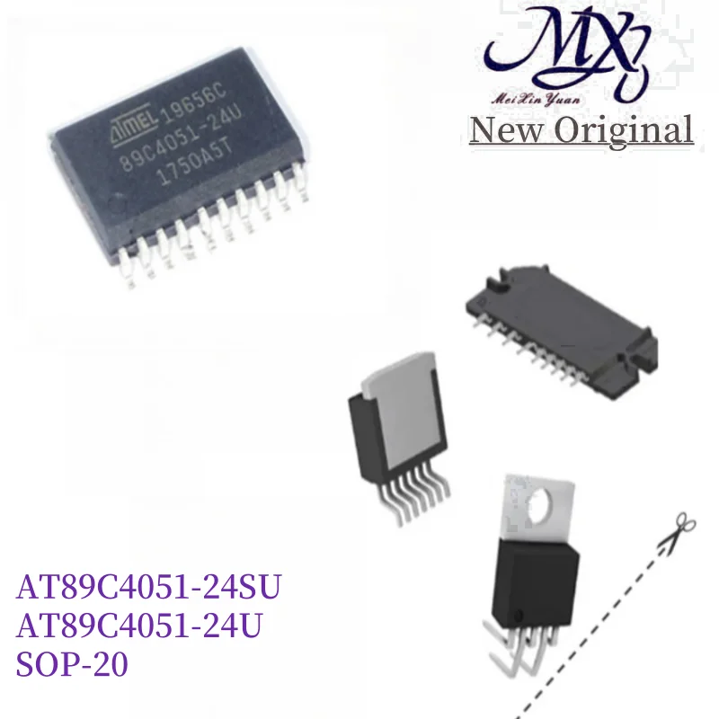 Mxy 5Pcs AT89C4051-…