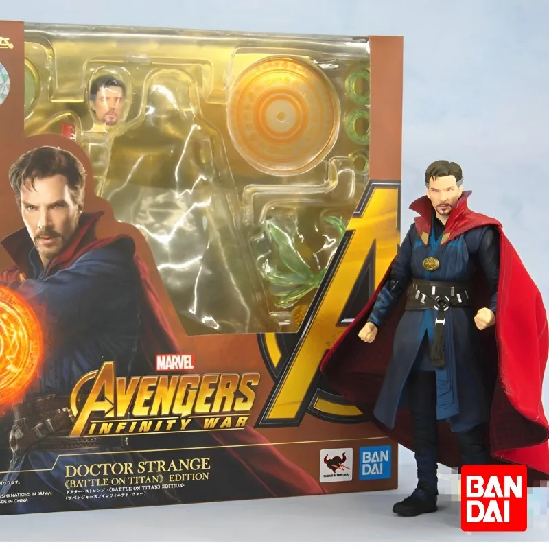 Bandai Legends Avengers Infinity War-Doctor Strange Battle On Titan Edition Bandai Spirits S.H. Figuart Action Figure 15cm