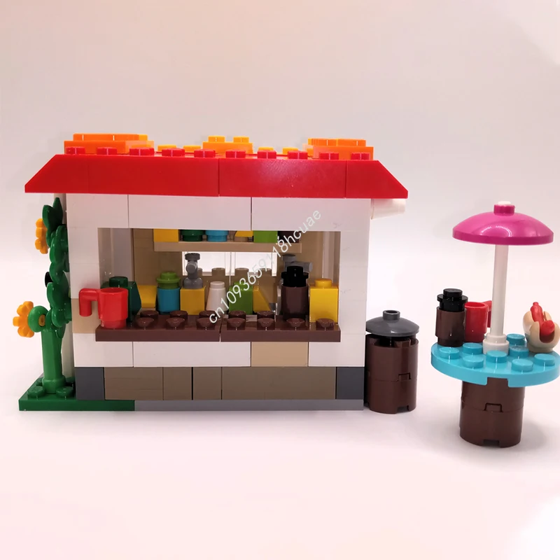 

160 шт. MOC BYGGLEK подставка для хот-догов, строительные блоки, STEAM Learning, рождественская игрушка, подарок, практическое мышление, логическое мышление