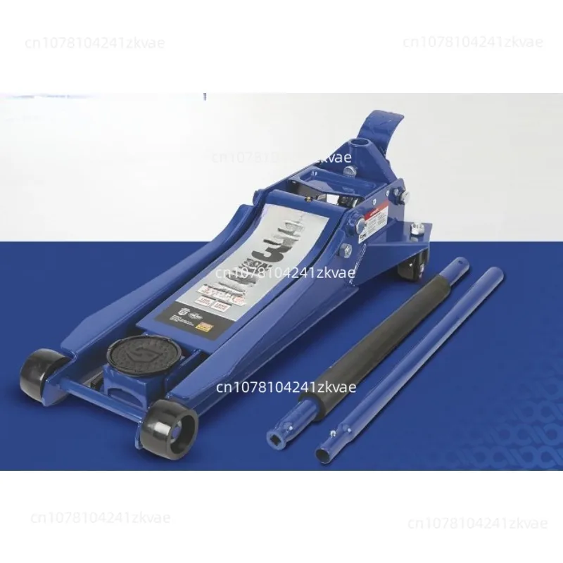 Long-Reach, Low-Profile Professional Service Floor Jack — 3-Ton Capacity