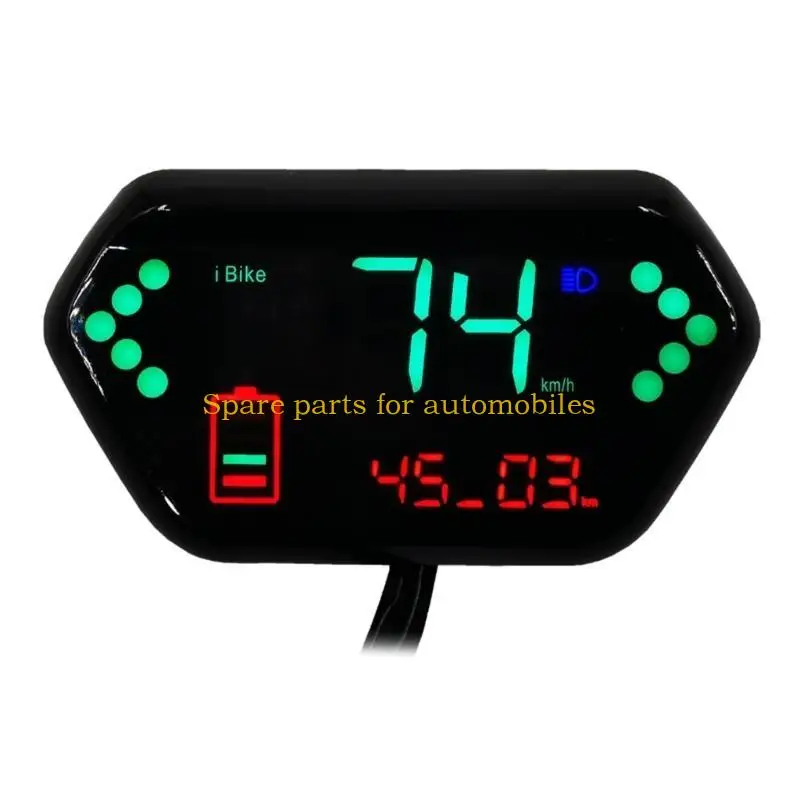 

H58F Electric LED Display With SpeedoMeter Gauge Bike 48V-60V 72V