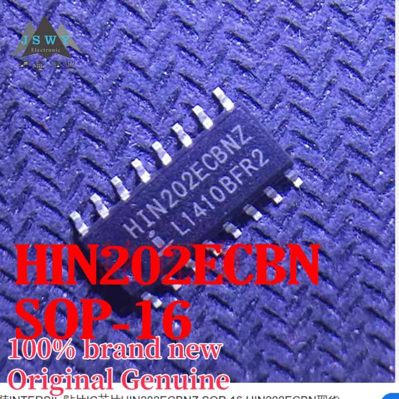 (5/50 uds) HIN202ECBN HIN202 SOP16 circuito integrado IC nueva electrónica auténtica envío gratis