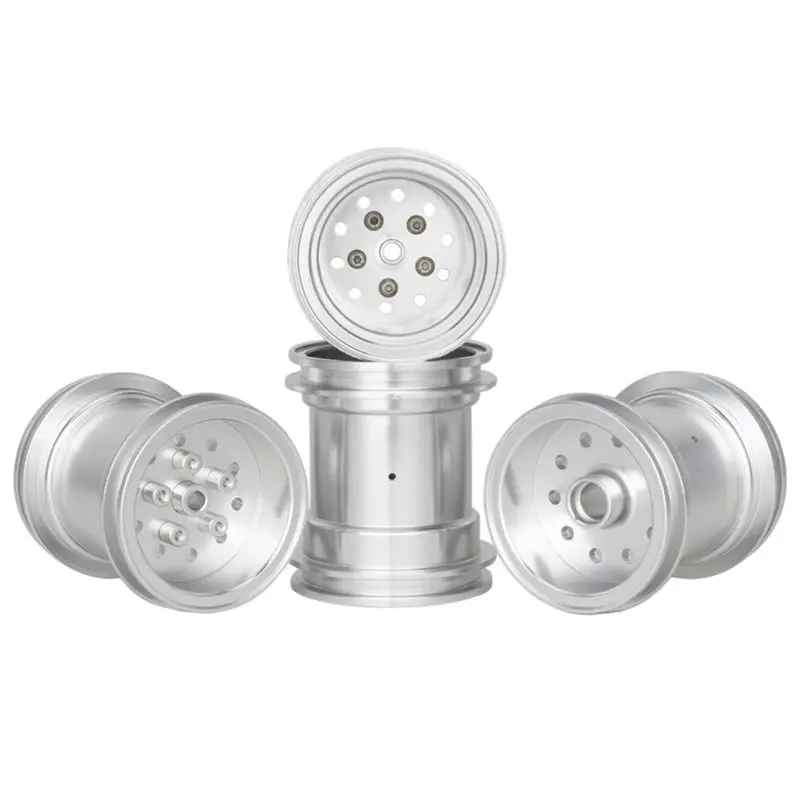 FBIL-Aluminum Alloy Front Rear Wheel Hub Rims For Tamiya CW-01