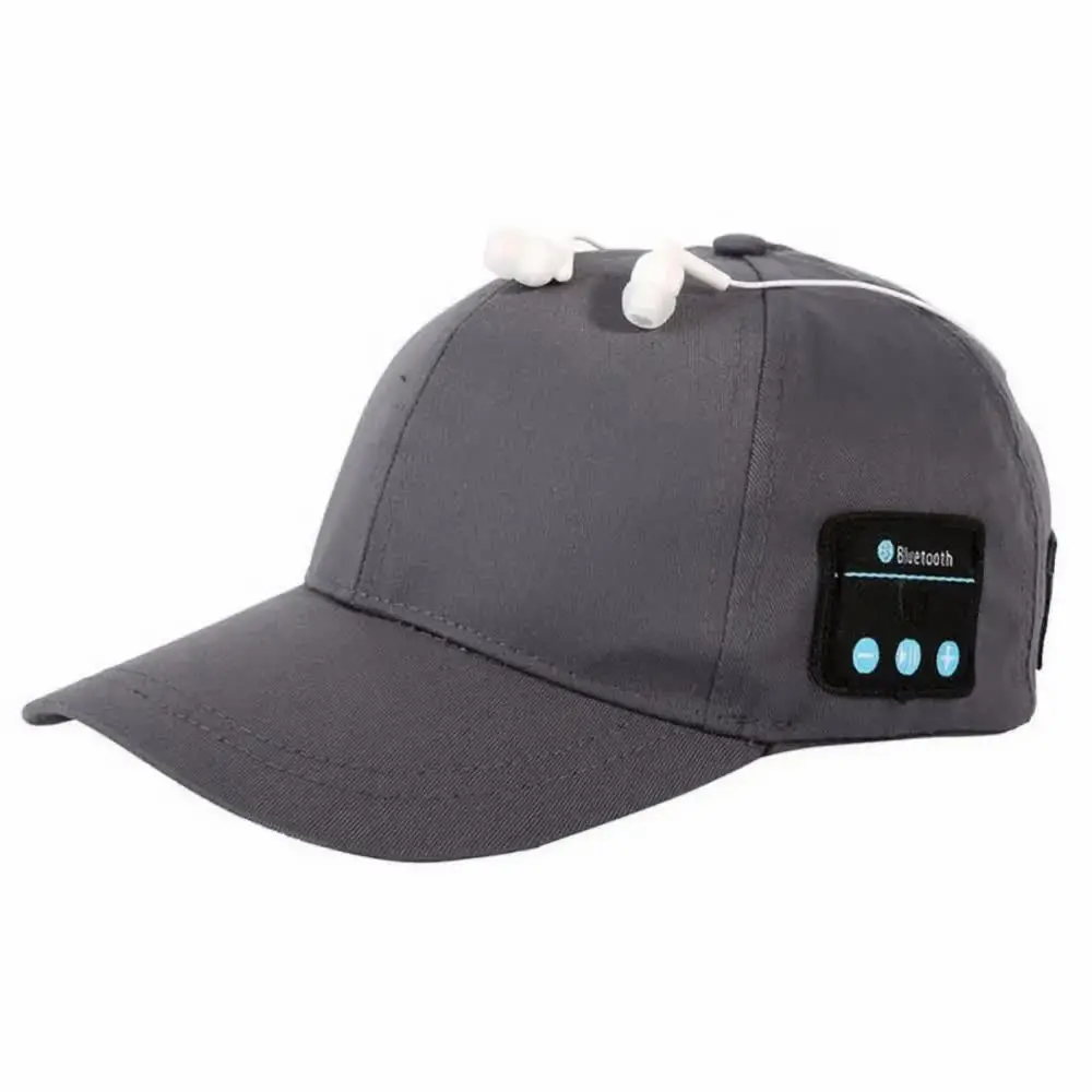 XY2B Wireless BT3 Headphones Outdoor Sports Music Cap Hands-free Calling Baseball Hat Earphone Mic For Mobile Speakerphone Caps