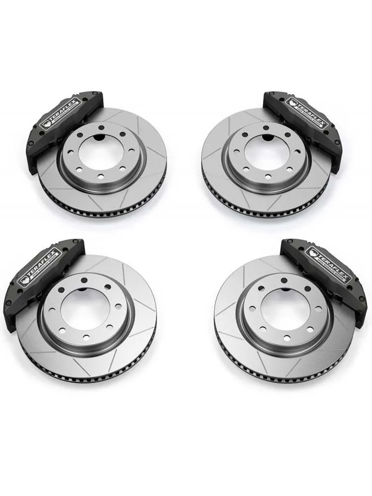 JKJL gladiator JT pickup truck front and rear brake kit modification