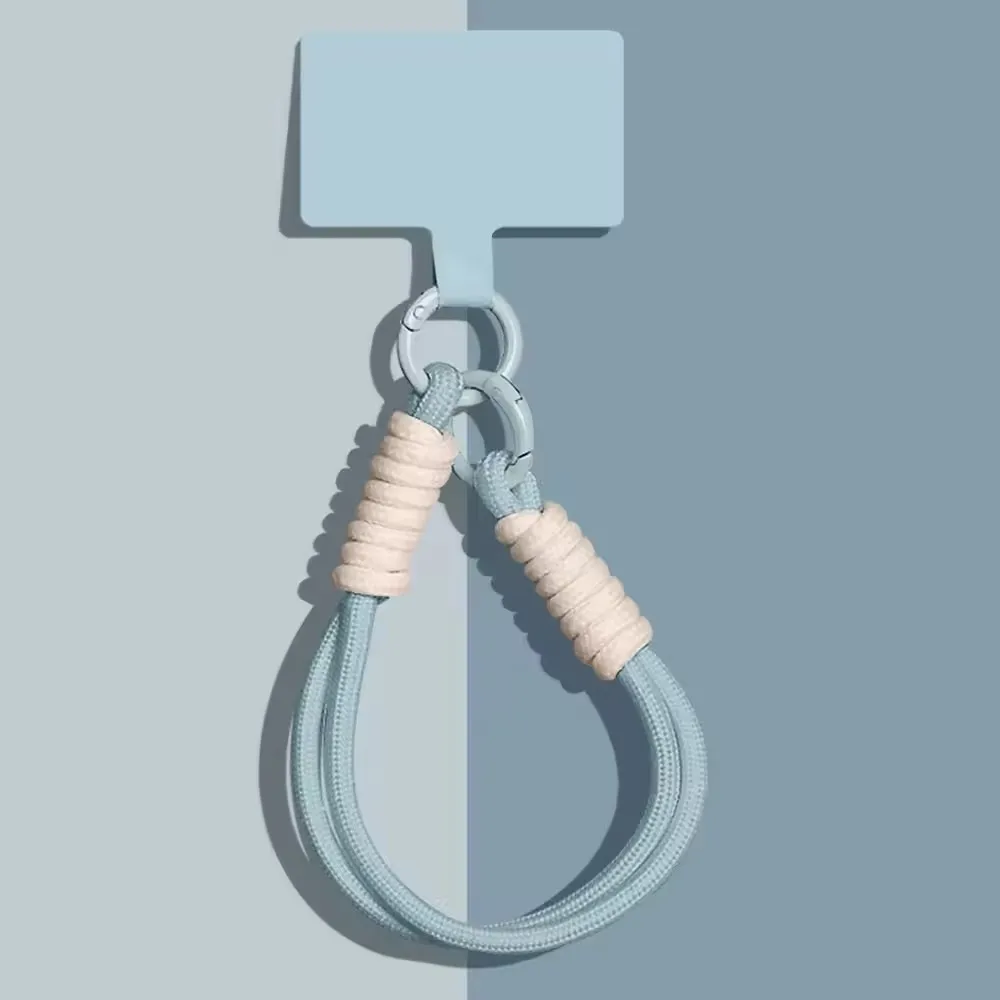 Solid Color Mobile Phone Anti Loss Bracelet Lanyard