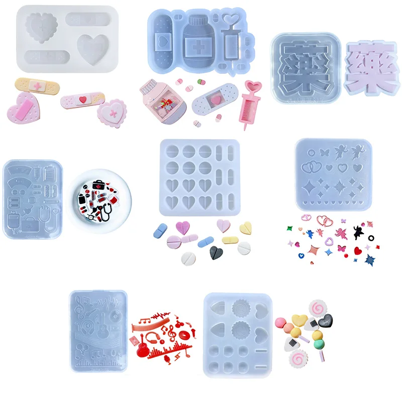 

Love Filled Quicksand Silicone Mold Resin Shaking Cup Mold for Pendant Jewelry Keychain Decoration Making Diy Crafts