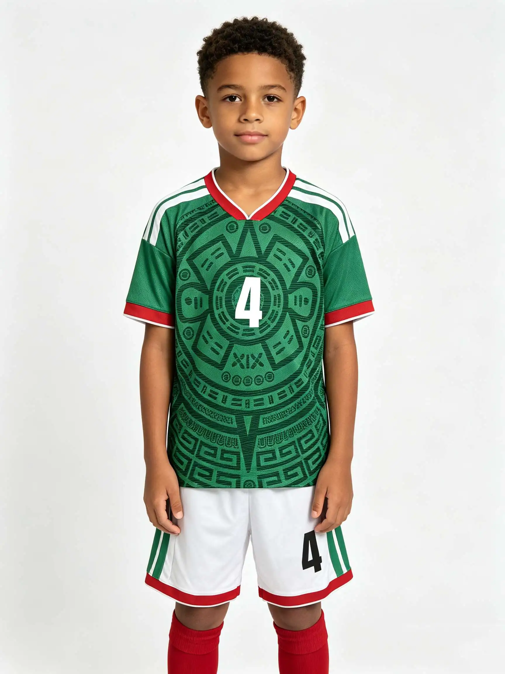 style Unisex Blank Soccer 2‑Piece Set, Kids Adults Parent‑Child Kit, Custom No.1 7 8 9 10 for School Outdoor Team Sports