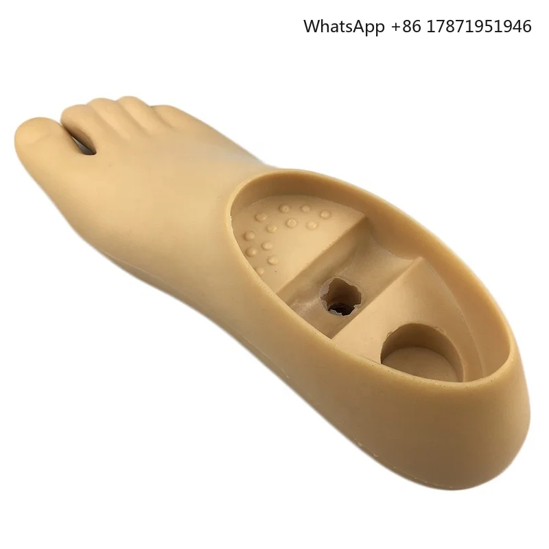 WDF Beige Color Artificial Foot Multi-axis feet Prosthetic Single Axis Foot Prosthetic Foot