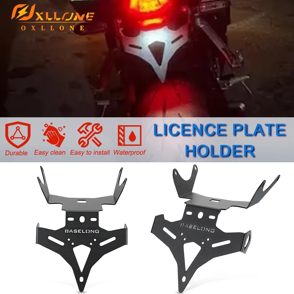 

FOR HONDA CB650R CBR650R CB CBR 650R CB650 CBR650 R 2019-2024 2025 2026 Motorcycles License Number Plate Holder Frame Bracket