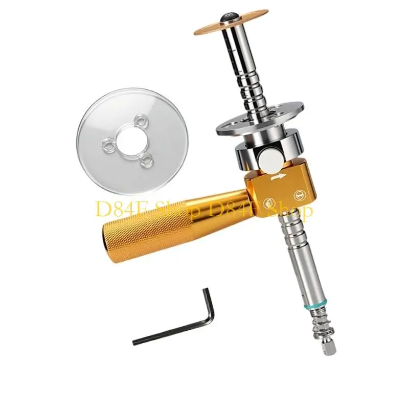 D84F Ergonomic Aluminum Pipe Cutter Extension Rod and Replaceable Dust Guard for PVC