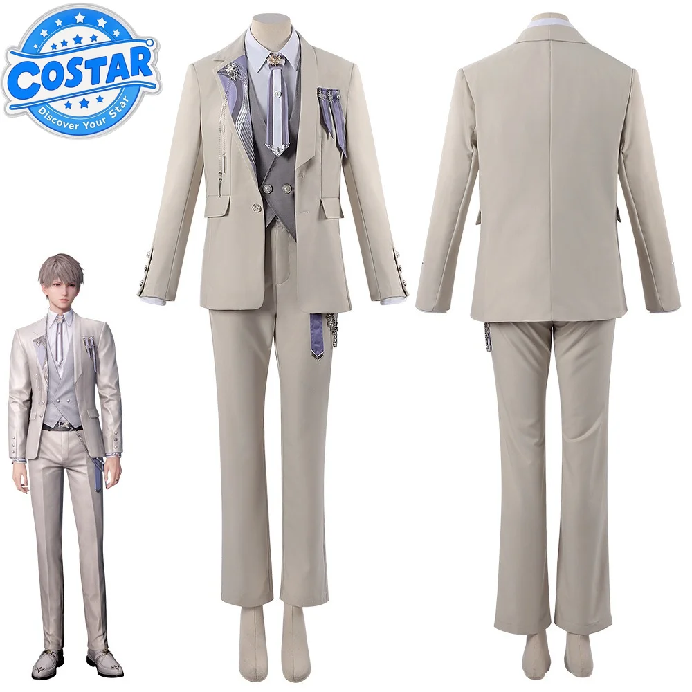 

Love and Deepspace Xavier Seiya Suits Cosplay Costume Game Anime Costumes for Men Halloween Party COS Outfit Uniform Customized
