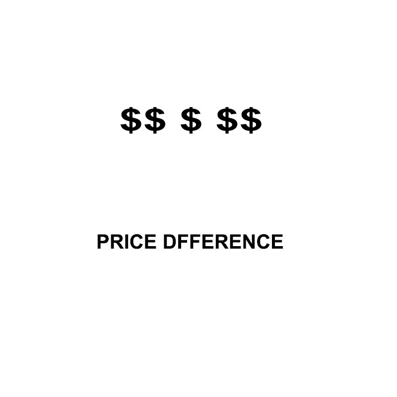 Shipping Charge Additional Payment Price Difference Special Fee