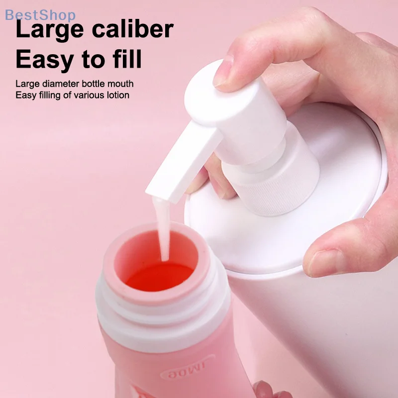 Bouteille de brosse de nettoyage en Silicone 3 en 1, épurateur pour le visage et brosse à cheveux avec rangement de voyage de 90ML pour un nettoyage en profondeur