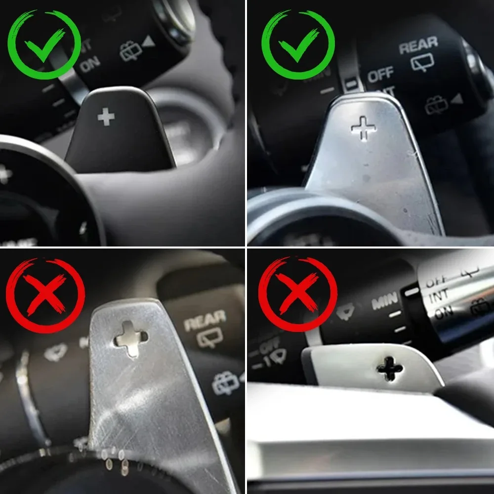 For Jaguar XF XE XJ F-PACE F-TYPE Car Steering Wheel Shifter Paddle Shift Extension For Land Range Rover Evoque Discovery Sport