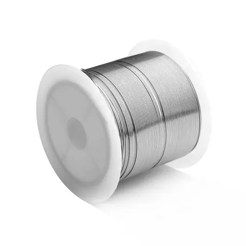 스테인레스 스틸 스레드 비딩 와이어 쥬얼리 코드 스트링, DIY 팔찌 목걸이, 1 롤, 0.2mm, 0.3mm, 0.4mm, 0.5mm, 0.6mm