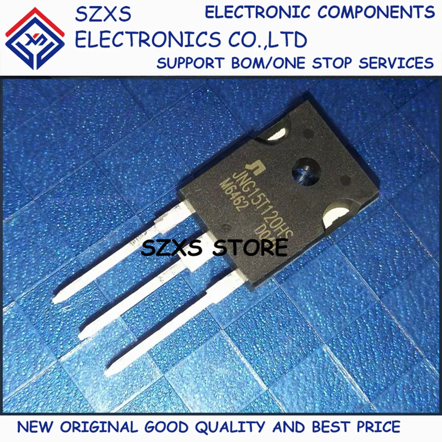 

New Original 10Pcs JNG15T120HS TO-247 1200V 15A Powerful IGBT Transistor In Stock Good Quality